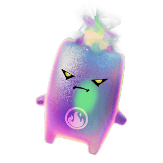 Holofoil Fire Sprite in Fortnite Sprites database